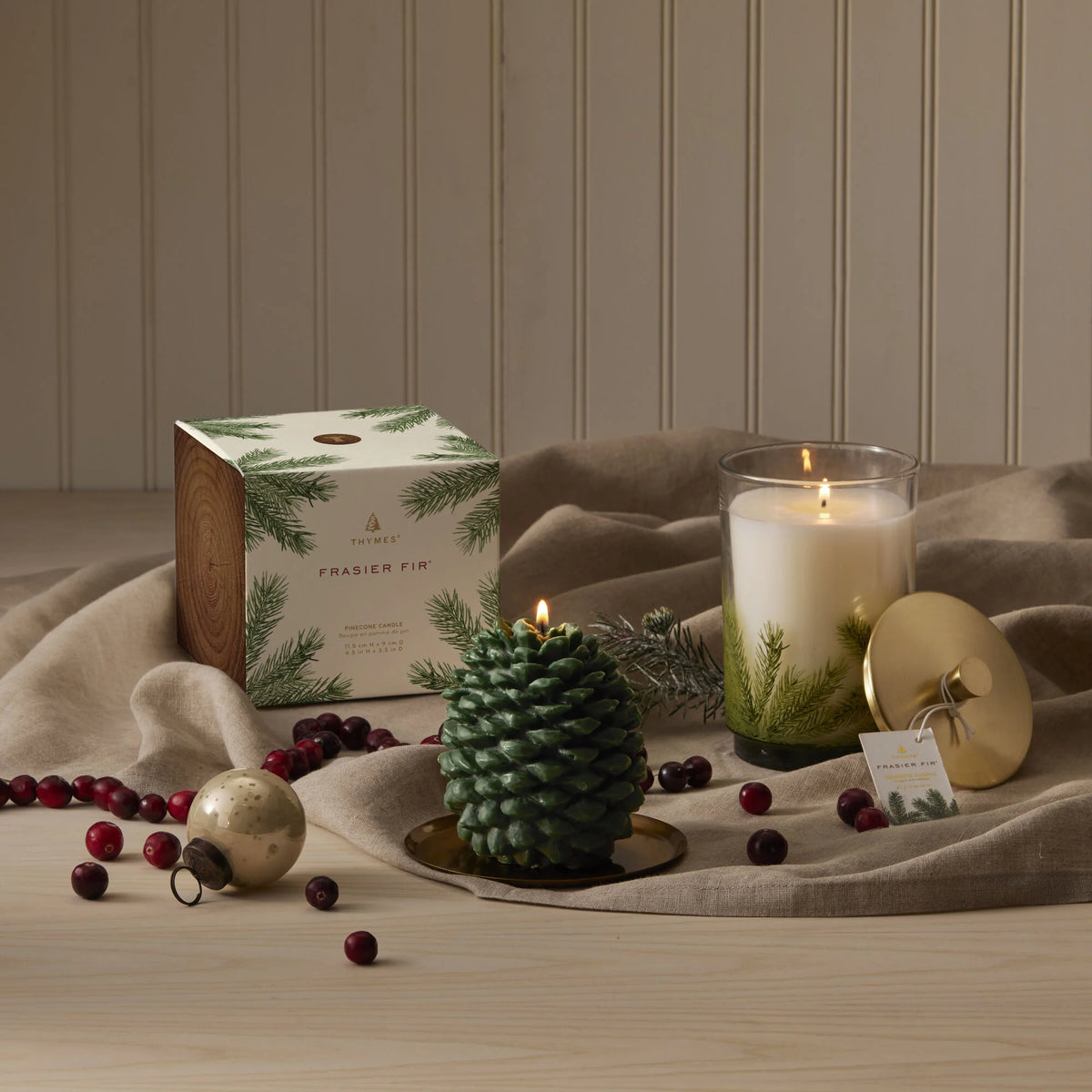 Frasier Fir Petite Pinecone Candle