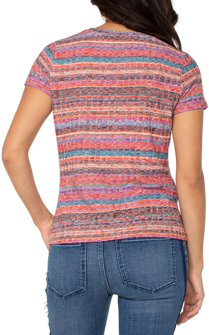 Short Sleeve Knit Top