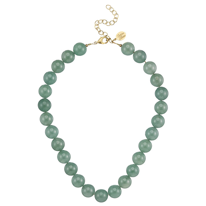 Palmera 14mm Jade Stone Choker