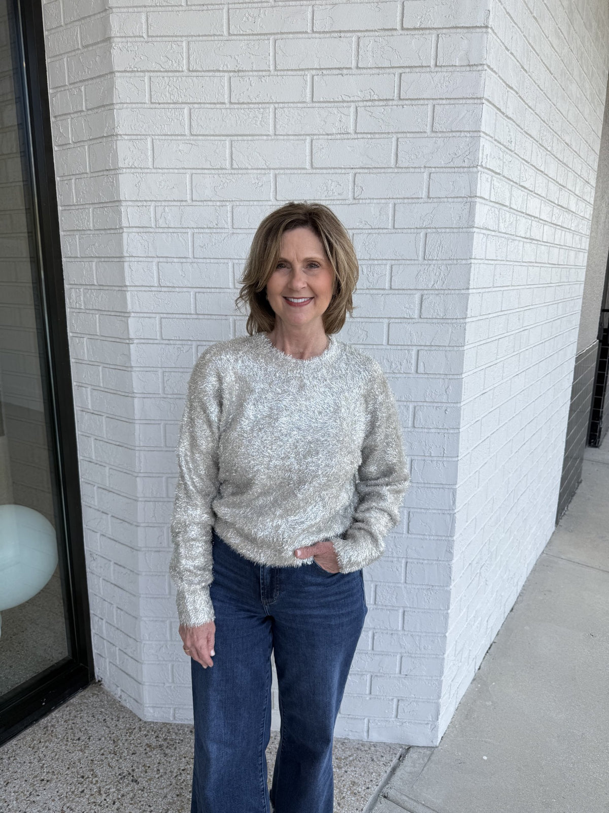 Tinseltown Boyfriend Sweater