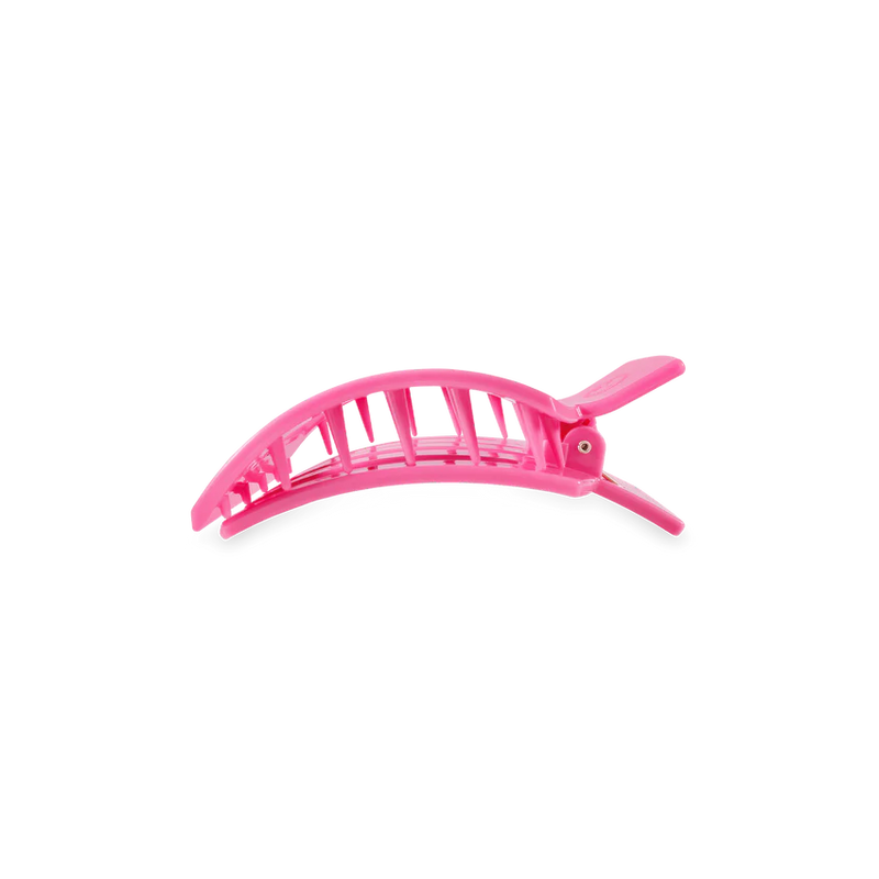 Paradise Pink Small Flat Square Clip