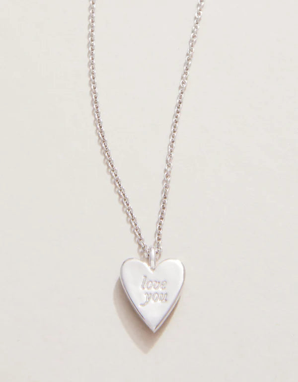 Sea La Vie Silver Necklace 18" Mama Heart