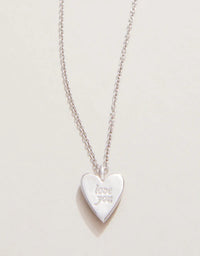 Sea La Vie Silver Necklace 18" Mama Heart
