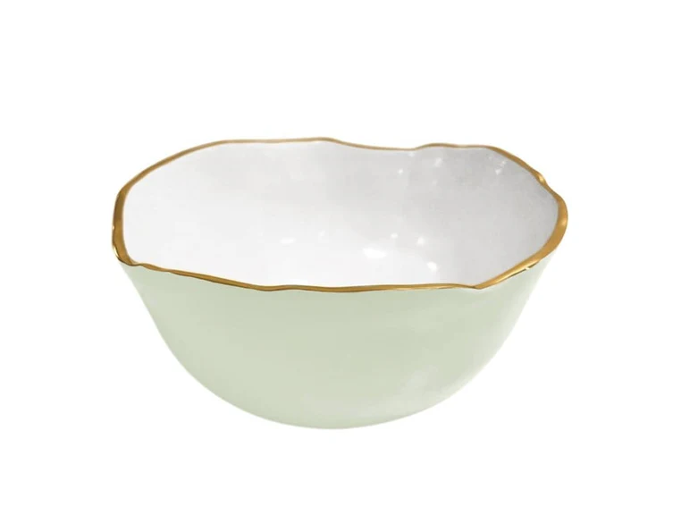 ENCANTO Osaka Small Bowl (Pistachio and White)