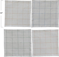 Grid Pattern Napkin