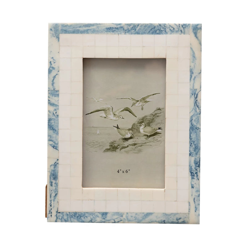 Blue Ivory Photo Frame 4x6