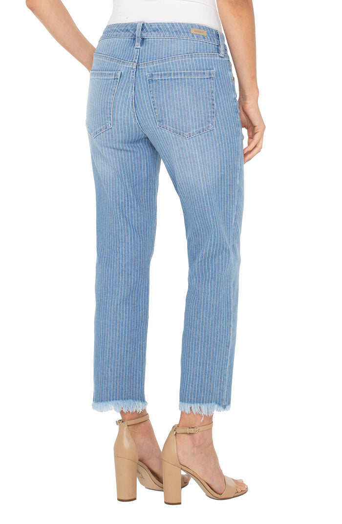 Liv Relaxed Skinny Sunset Stripe