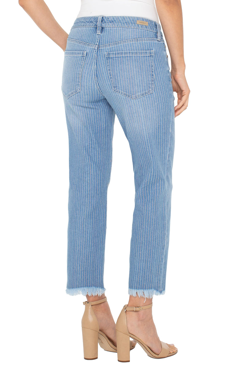 Liv Relaxed Skinny Sunset Stripe
