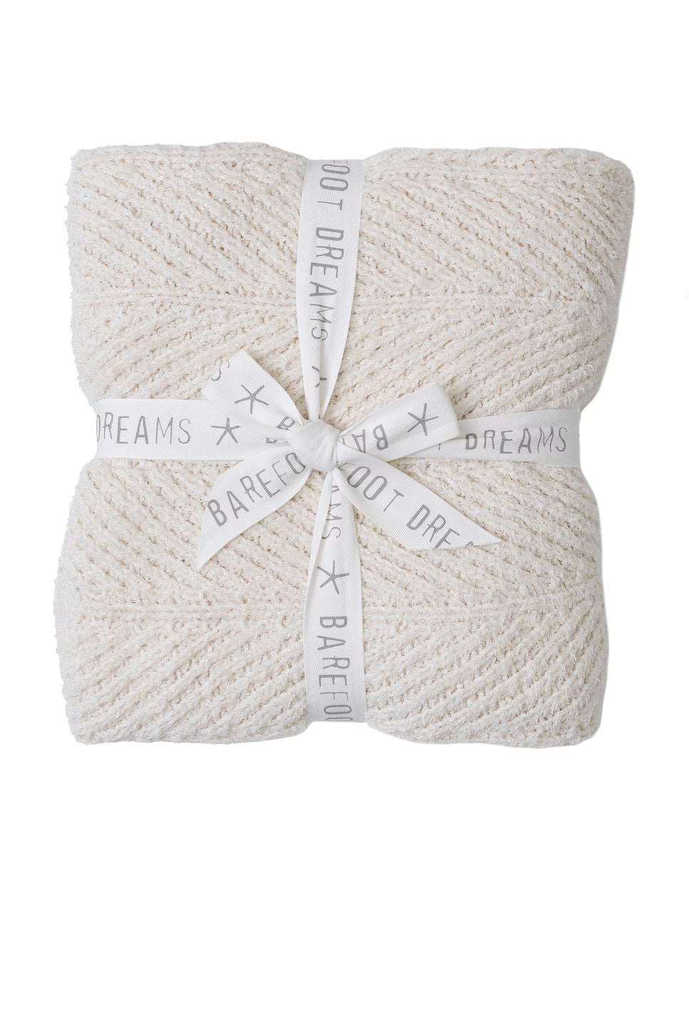 Herringbone Cream Blanket