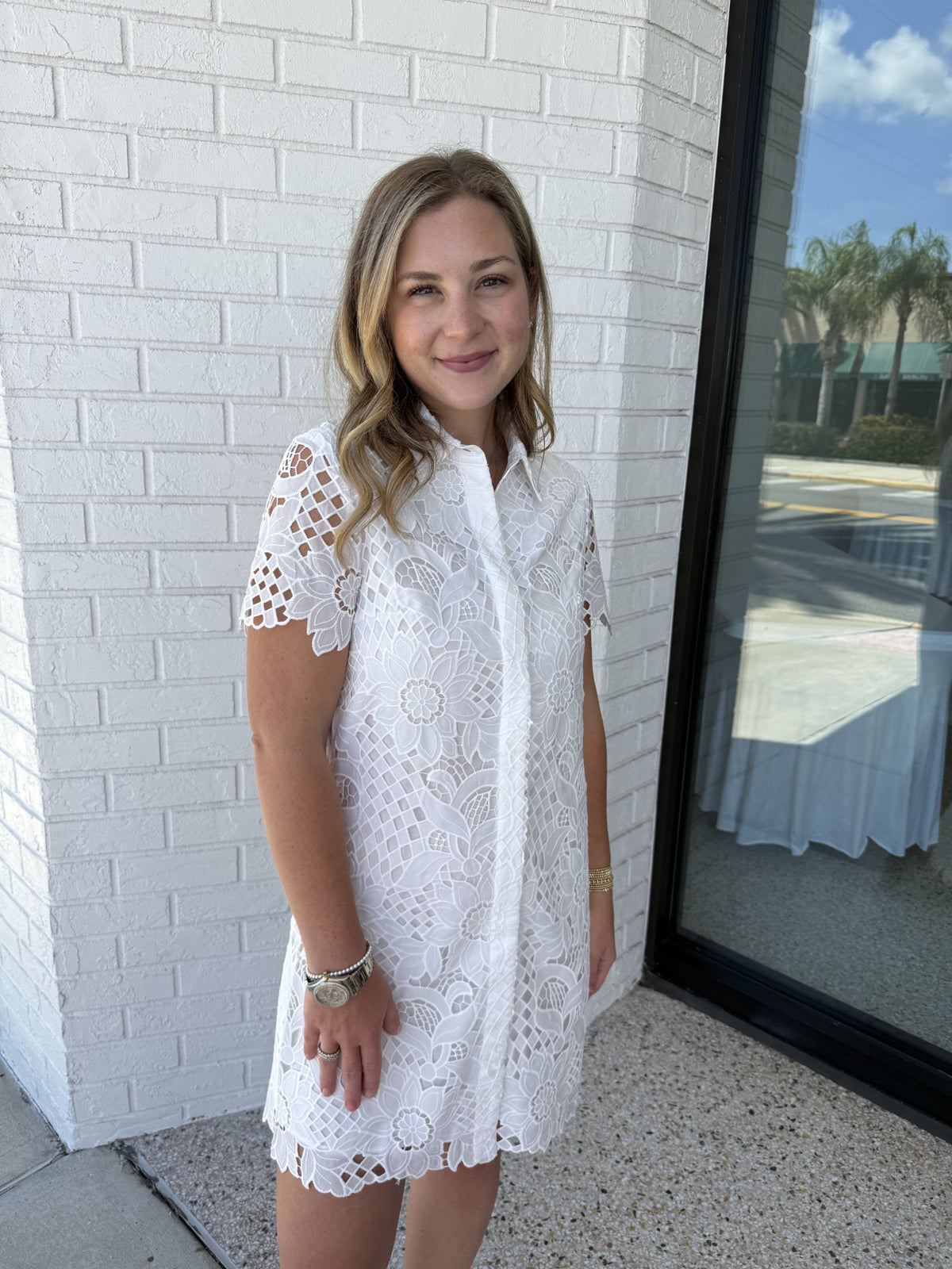 Floral Lace Dress