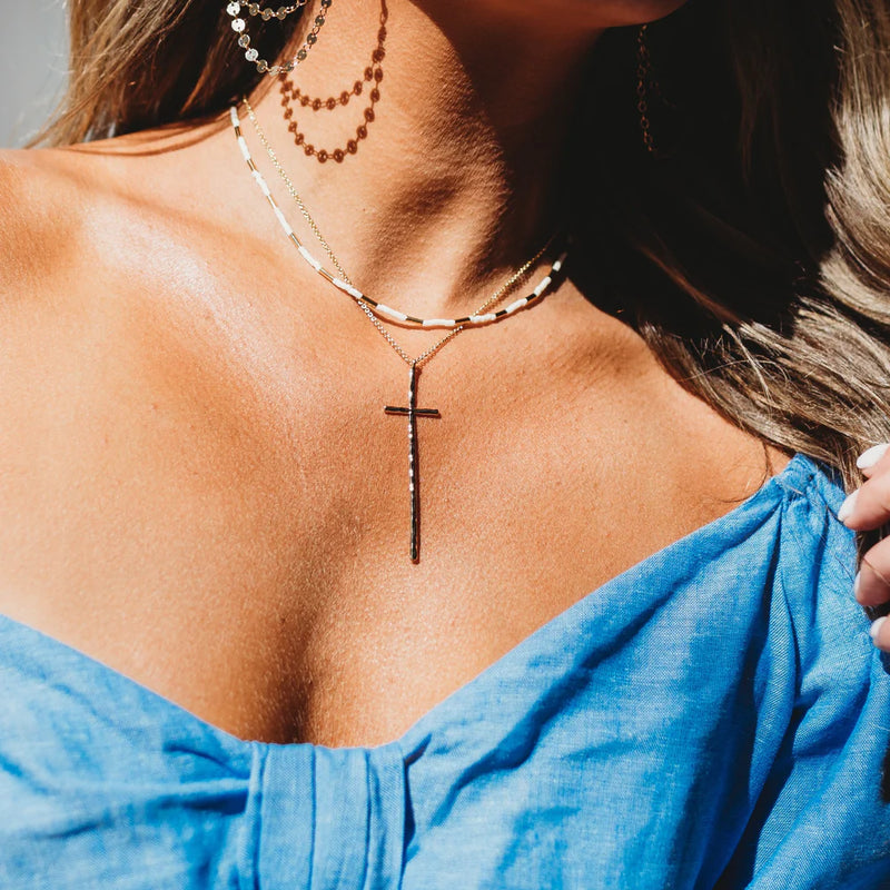 Peyton Cross Necklace