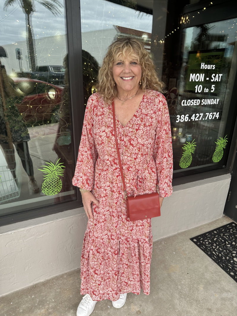 Della Floral Maxi Dress