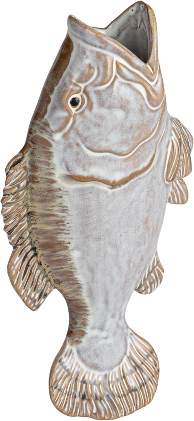 Fish Shaped Wall Vase