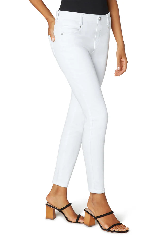 Gia Glider Ankle Skinny Bright White