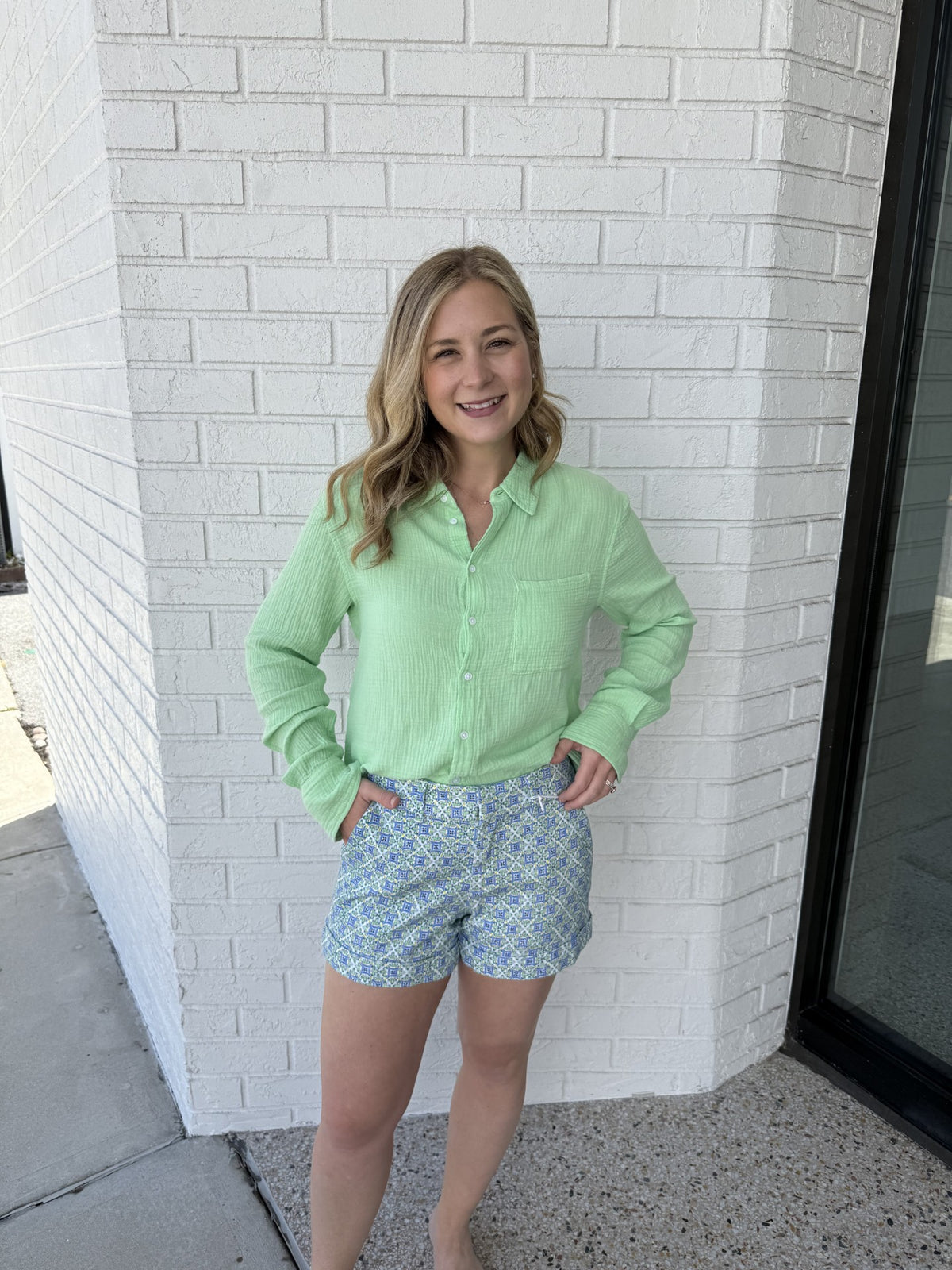 North Hampton Shorts Capri Tile