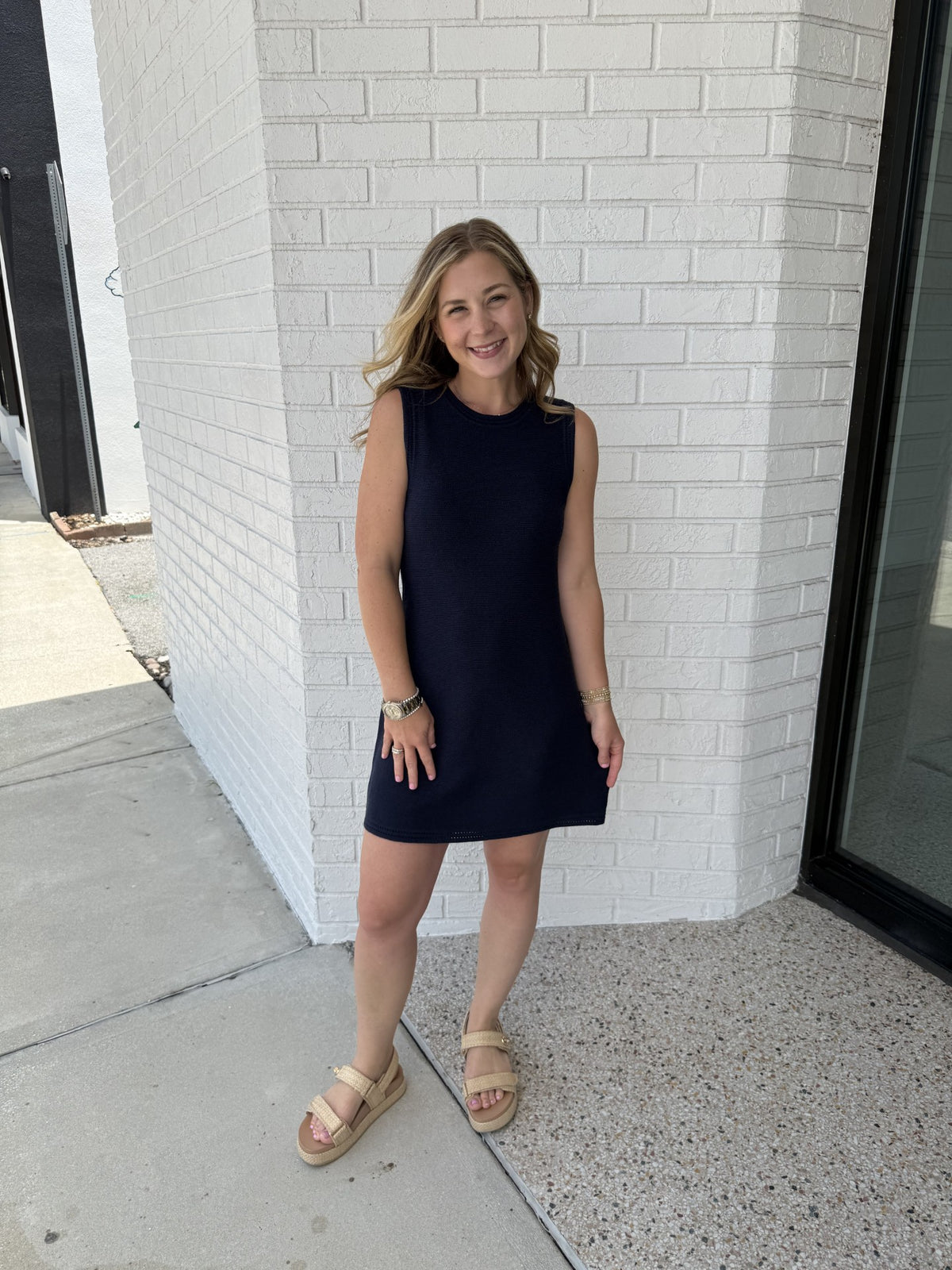 Crochet Mini Dress