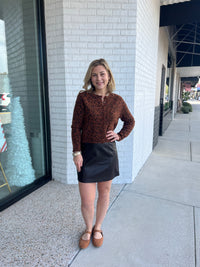 Medina Leopard Cardigan
