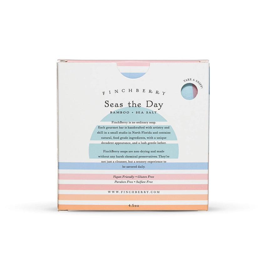 Seas the Day Vegan-Friendly Gluten-Free Handmade Boxed Soap