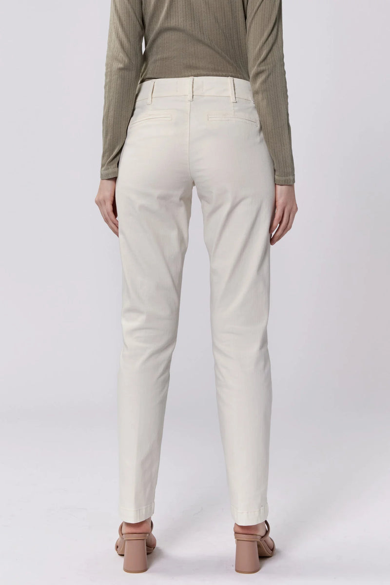 Hampton Mid Rise Trouser Ankle Pant