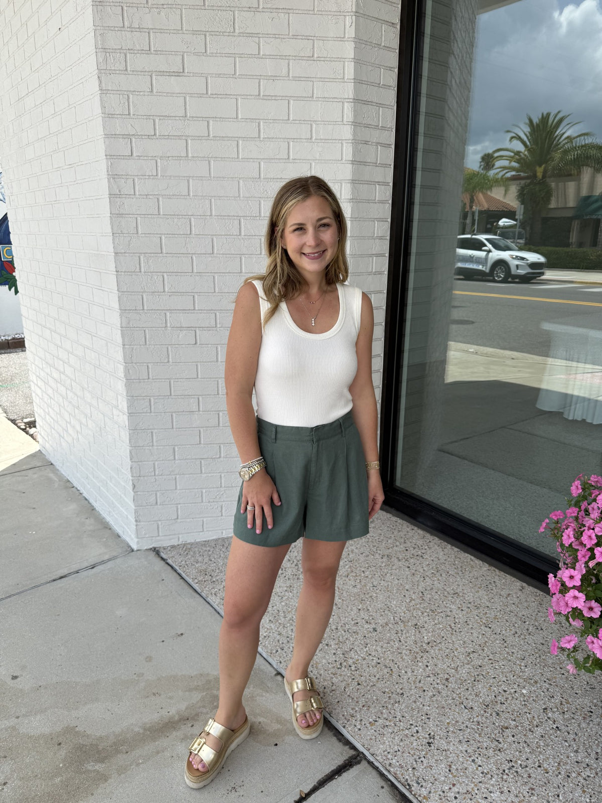 Vantage Linen Short