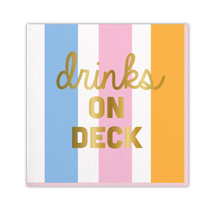 Drinks on Deck Napkins