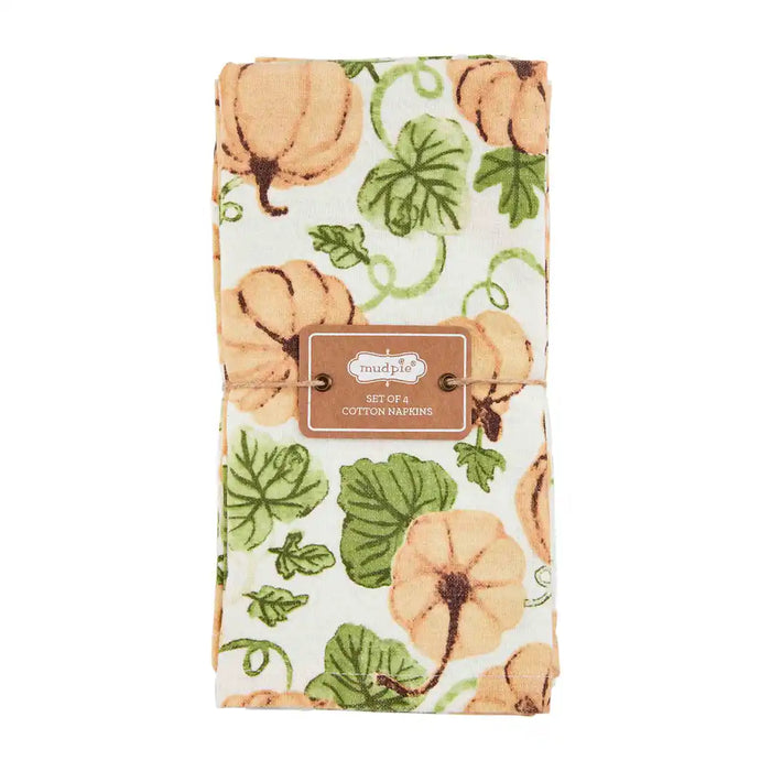 Orange Pumpkin Dinner Napkin