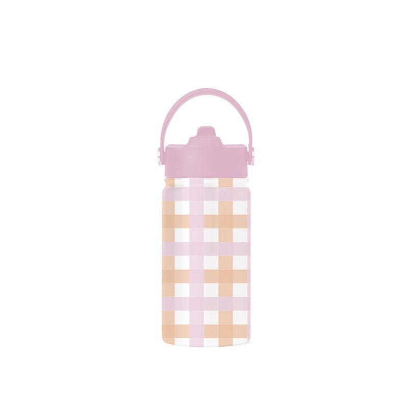 Pretty in Plaid Kids Stainless Water Bottle