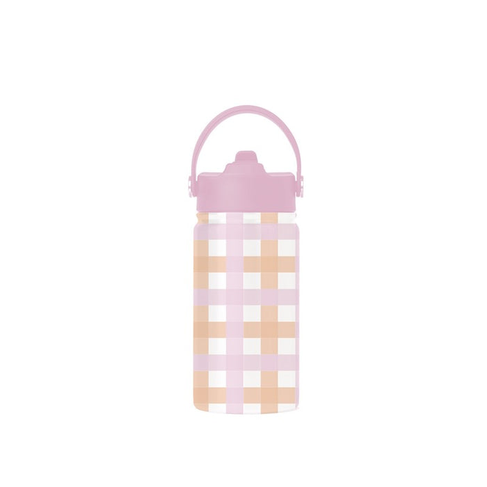 Pretty in Plaid Kids Stainless Water Bottle