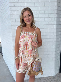 Palm Mirage Top
