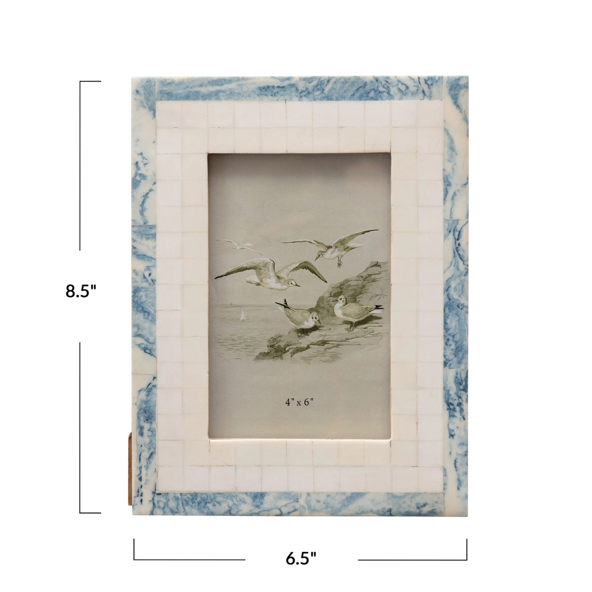 Blue Ivory Photo Frame 4x6