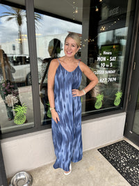 Spaghetti Strap Maxi Dress
