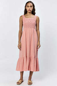 Chasity Embroidery Dress