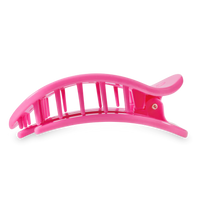 Paradise Pink Large Flat Round Clip