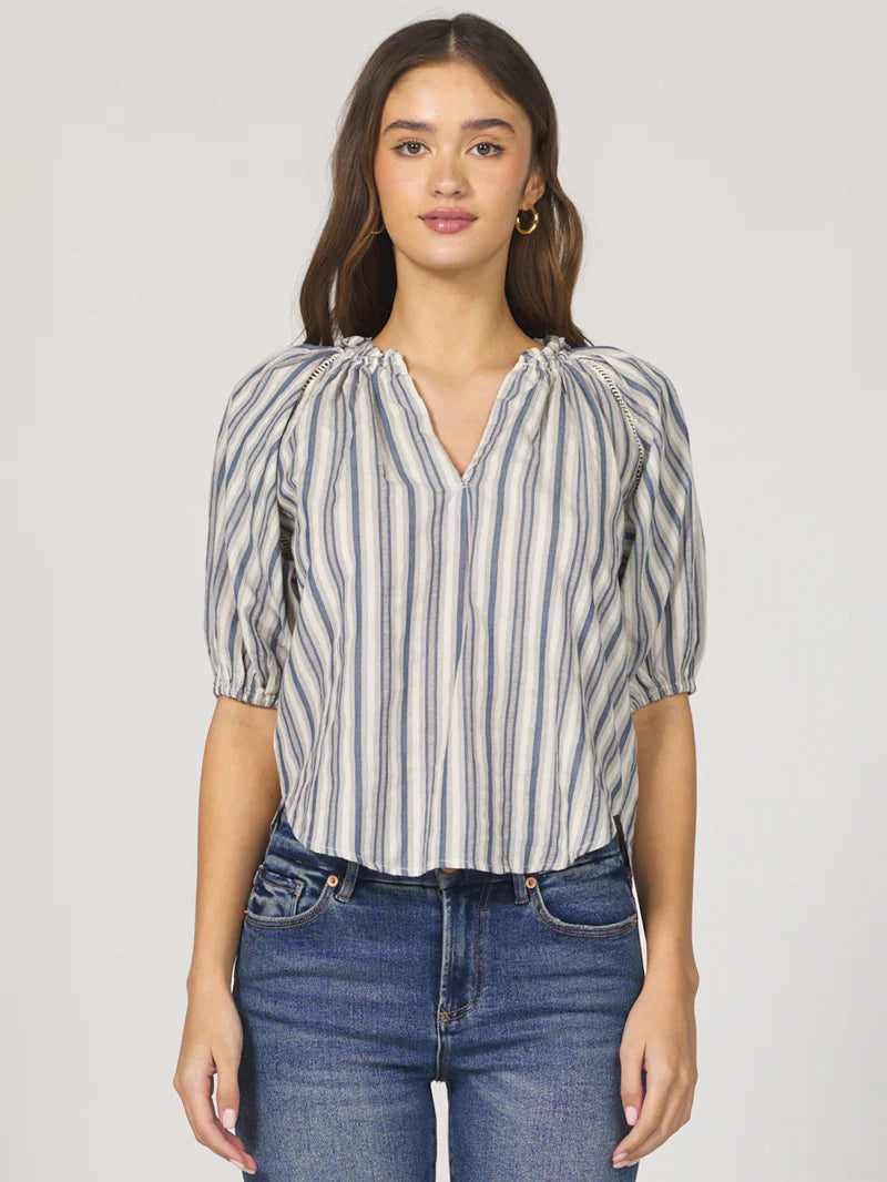 Costa Top Blue Stripe