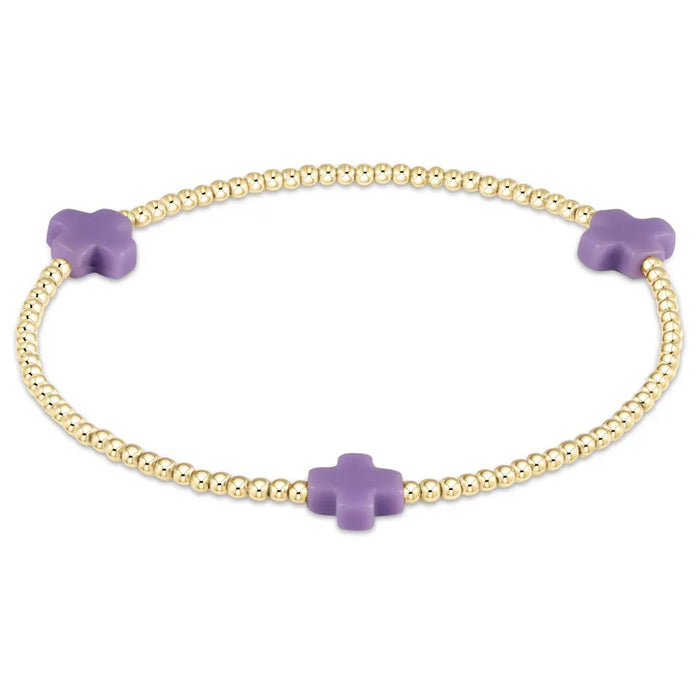 egirl Signature Cross Bracelet Gold