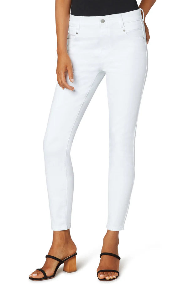 Gia Glider Ankle Skinny Bright White