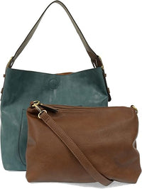 Classic Hobo Handbag Teal