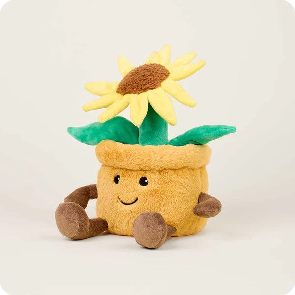 Yellow Flower Pot Warmie