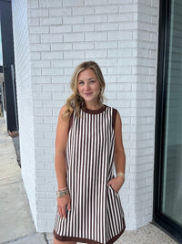 Cafe Stripe Dress