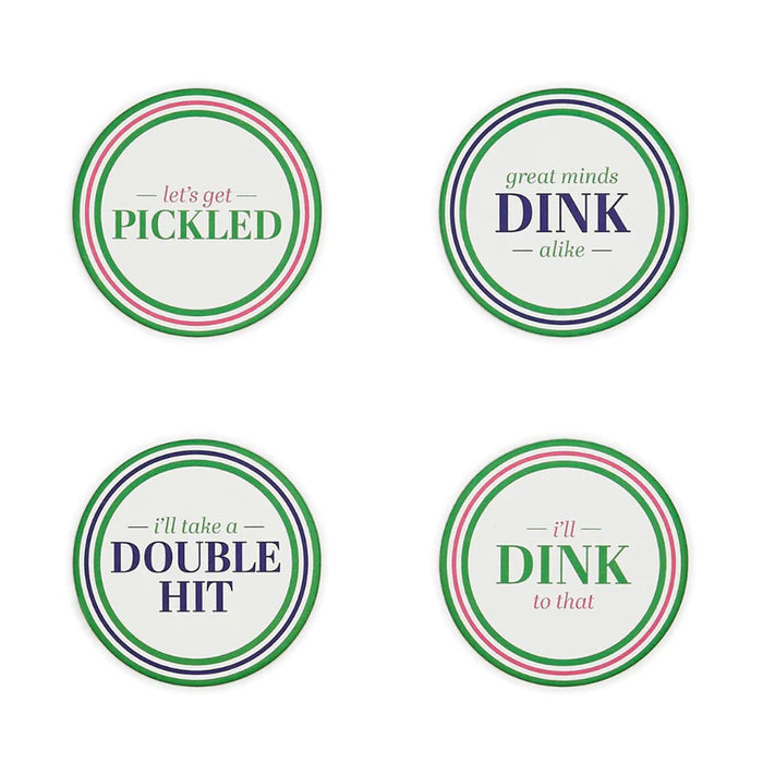 Pickleball Paper Coasters