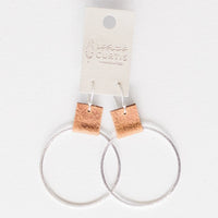 Laura Silver Hoop