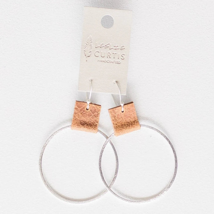 Laura Silver Hoop