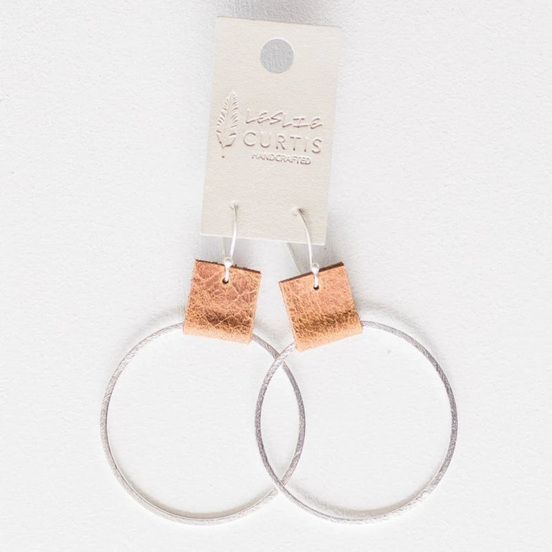 Laura Silver Hoop