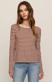 Junie Striped Long Sleeve Tee