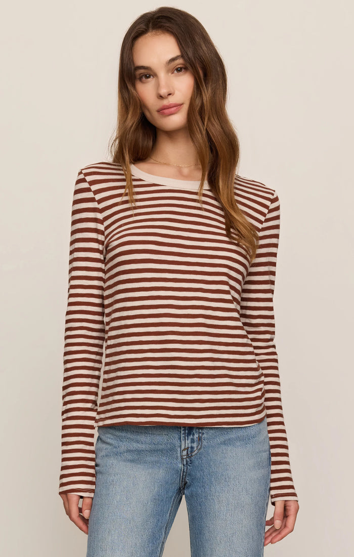 Junie Striped Long Sleeve Tee