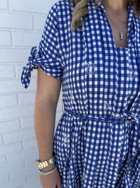 Azure Midi Dress