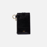 Ring Credit Card Wristlet Black