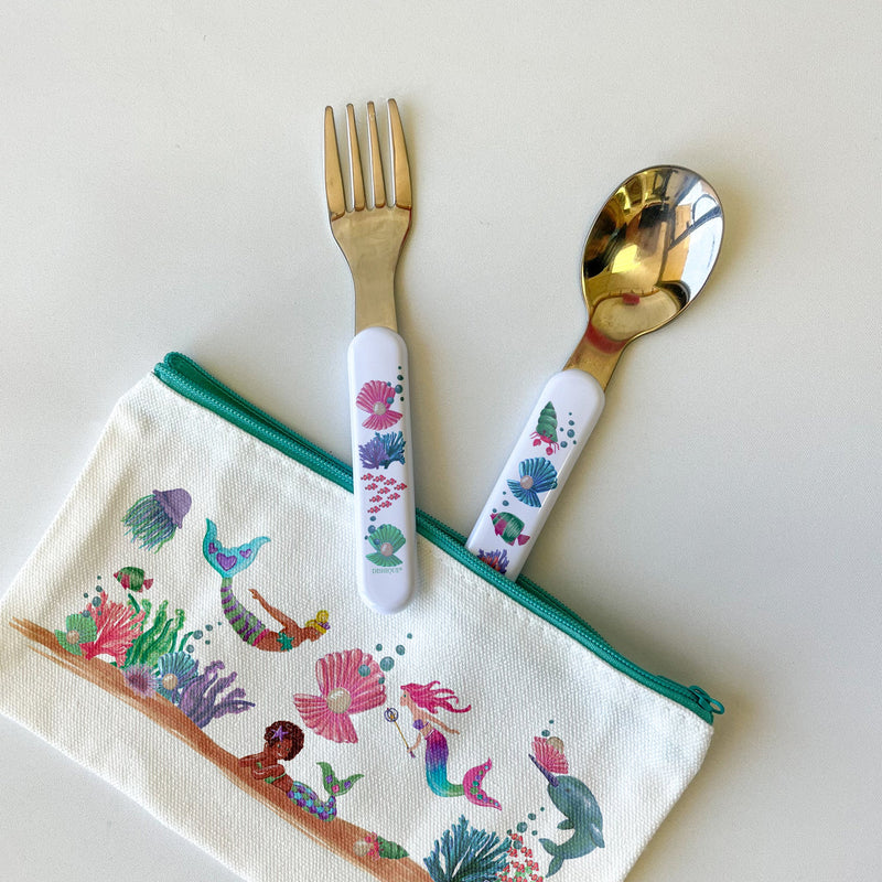 Mermaid Utensil Set