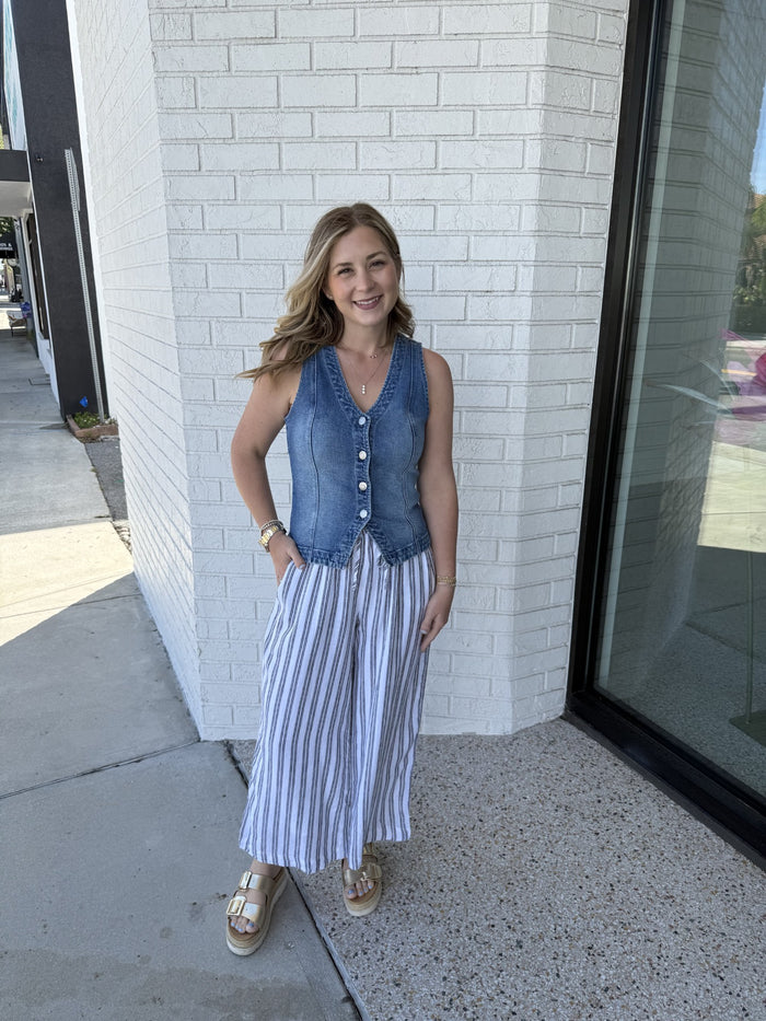 Porto Denim Vest