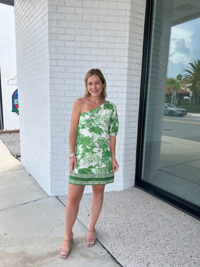 Safari Print Dress